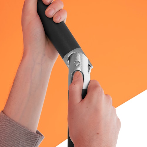 doppler Mittelmastschirm myZONE 300 Push up, Aluminium Anthrazit / 100 % Polyester 180 g/m²