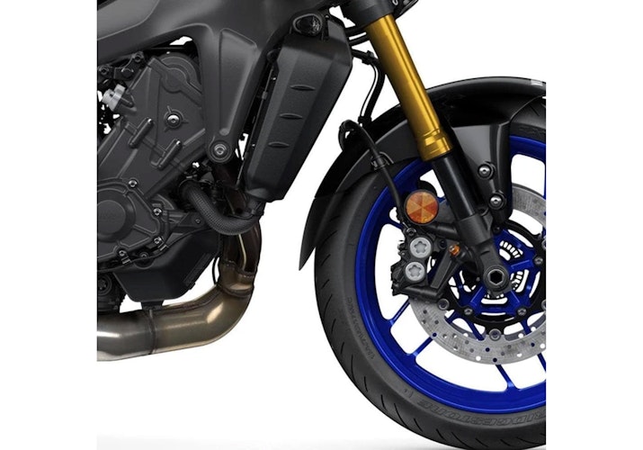 BODYSTYLE Kotflügelverlängerung vorne ABS Kunststoff schwarz-matt für YAMAHA MT-09 / SP, MT-09 Automatik (Y-AMT), Tracer 9 / GT / GT+, Tracer 9 GT / GT+  / Automatik (Y-AMT), XSR900, XSR900 GP