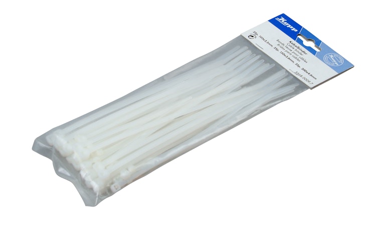 Kopp Kabelbinder Sortiment transparent