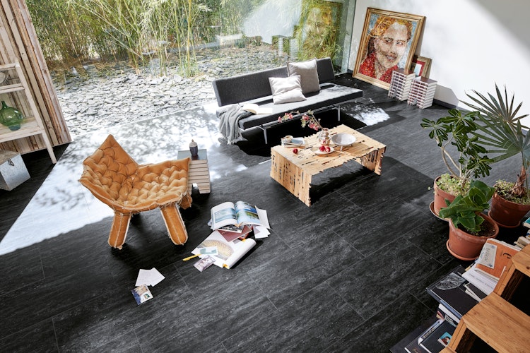 MEISTER Designboden MeisterDesign. comfort DB 600 S  Black Lava 7323 - 853 mm