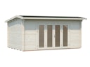 Vorschaubild Palmako Gartenhaus Ines 13,7 m² mit Doppelfalttür - 44 mm
