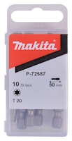 Makita Bit T20x50 10Stk P-72687