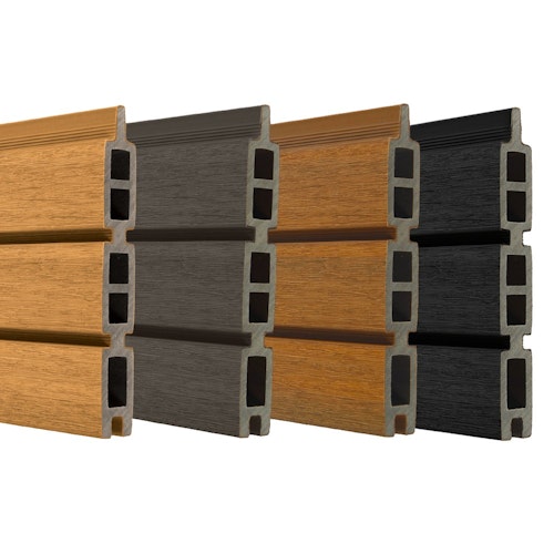 Fiberdeck BOSTON WPC MODERN Zaunprofil