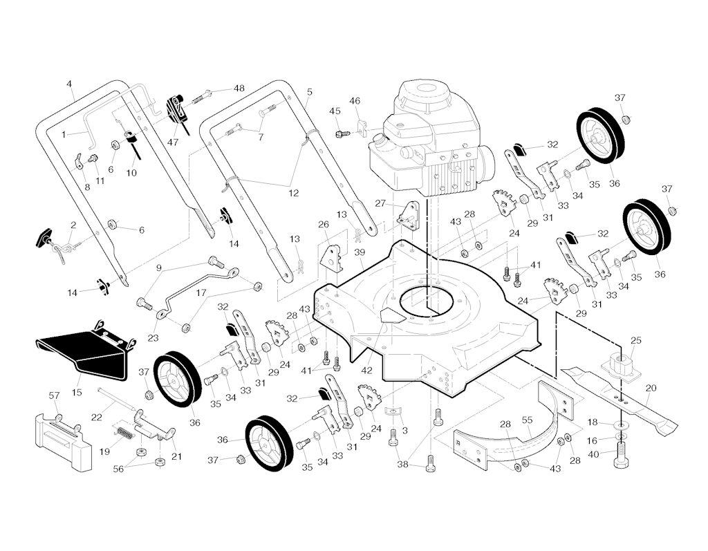 Explosionszeichnung Ersatzteile