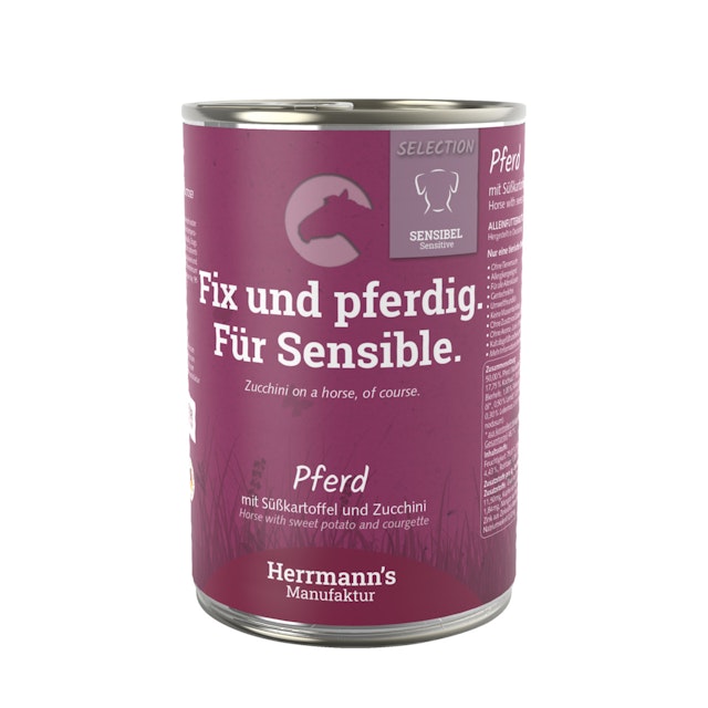 Herrmann's Selection Sensibel / Sensitiv 400g Dose HundenassfutterVorschaubild