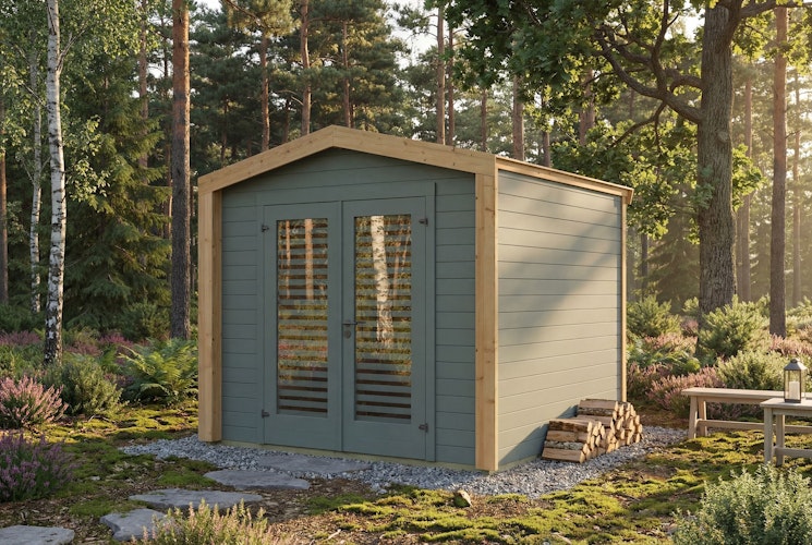 Weka Mehrzweck-Gartenhaus Killarney - 19/28 mm