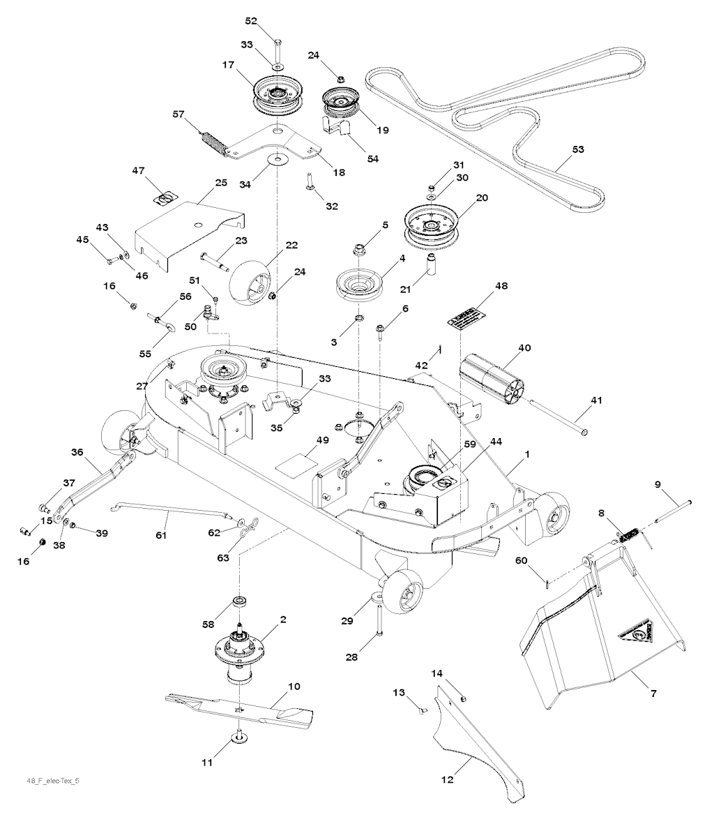 Explosionszeichnung Ersatzteile