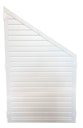 Vorschaubild T&J LIGHTLINE KS-Zaunelement Ecke rechts 90 x 150/90 cm, weiß