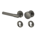 Vorschaubild Griffwerk Wechselgarnitur VAYA 136 ARIS fast2fix Fast2Fix Rosetten rund Knopf R2 Kaschmirgrau R