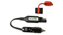 Vorschaubild Tecmate SAE Batteriemonitor für Standard Batterien Stecker für Zigaretten-Steckdose