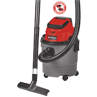 Einhell Akku-Nass-Trockensauger TC-VC 18/15 Li-Solo 2347145