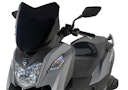 Vorschaubild ERMAX Scooterscheibe Sport Acrylic durchsichtig Schwarz getönt für SYM Joymax Z 125; Joymax Z 300