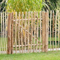 NOOR Staketenzauntor Berg-Haselnuss H 90 x B 100 cm, 7-8cm L.-Abstand