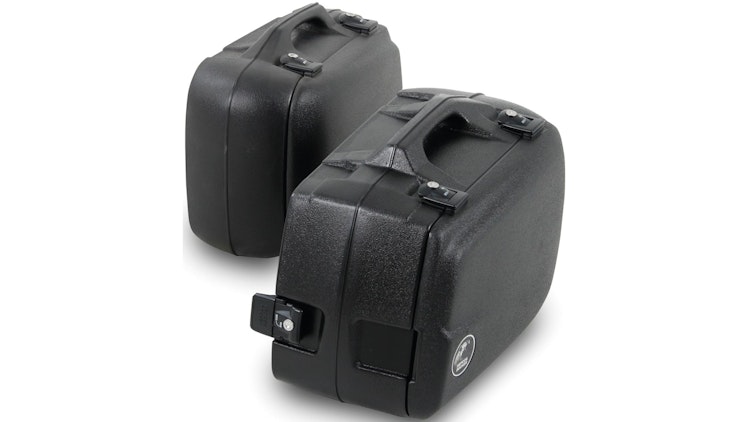 Hepco & Becker Koffer Satz, schwarz, HEPCO & BECKER Koffer "Junior Enduro" 30 l Inhalt links