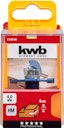 Vorschaubild kwb Sch-Nutfräser HM 4 mm SB-Box 754040