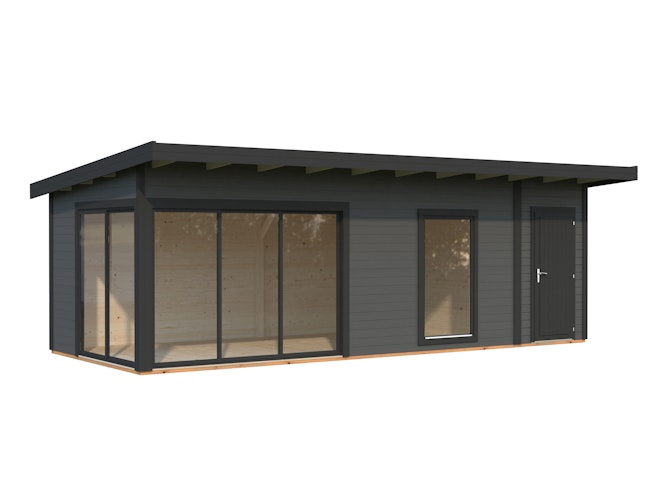 Palmako Gartenhaus Andrea 21,1 m² Slide Plus - 44 mm