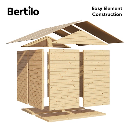 Bertilo Gerätehaus Osterbek 1/2/3/4 - 19 mm