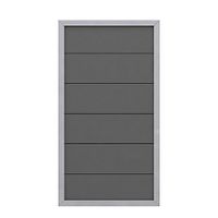 B-Ware TraumGarten DESIGN WPC Alu anthrazit 90x180