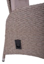 Vorschaubild Garden Pleasure Gartenmöbel Set BRAGA 03, Tisch 180 x 90 + 4 Sessel, Polyrattan / Akazie / Kissen 100 % Polyester