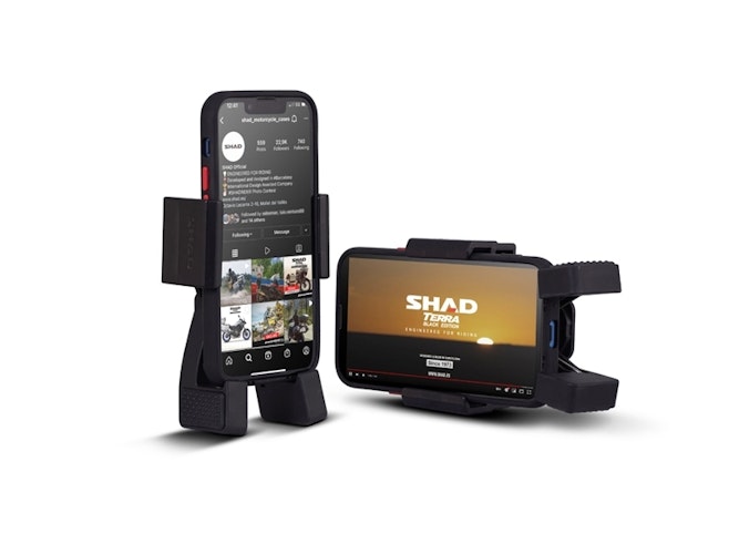 SHAD SMARTPHONE HOLDER X-FRAME MIRROR [X0SG00M]