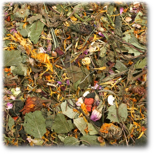 JR FARM Nager Feldkräuter Raufutter für Kleintiere