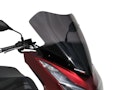 Vorschaubild ERMAX Windschutzscheibe Sport Acrylic durchsichtig Schwarz getönt für HONDA PCX 125