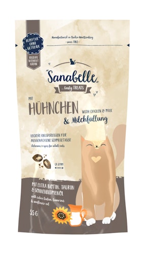 Sanabelle Knusperkissen 55g Katzensnack