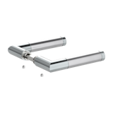 GRIFFWERK Griffpaar für Schlosskasten LOREDANA K3 -Edelstahl poliert/mattZubehörbild