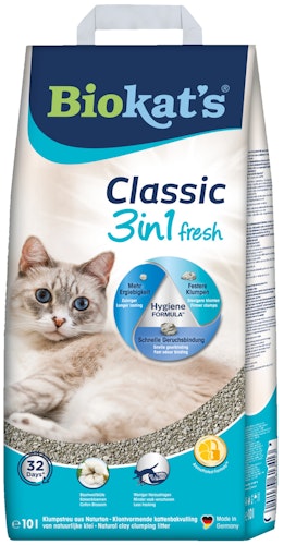 Biokat`s  Classic Fresh 3in1 Cotton Blossom Katzenstreu