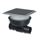 Vorschaubild KESSEL 700090.10S - Grundkörper Staufix für Bodenplatte - schwarze Abdeckung