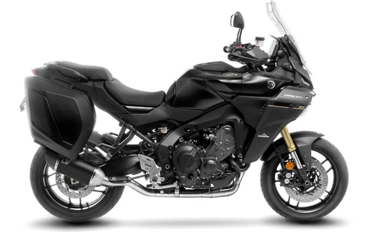 LEOVINCE Schalldämpfer Komplettanlage mit Katalysator SBK LV-14 R Black Edition  für Yamaha Tracer 9/9 GT