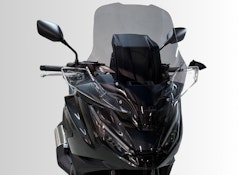 ERMAX Touring-Windschutzscheibe 60 cm grau getönt