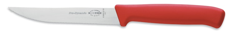DICK Pizza- /Steakmesser Wellenschliff PRODYNAMIC 12 cm rot