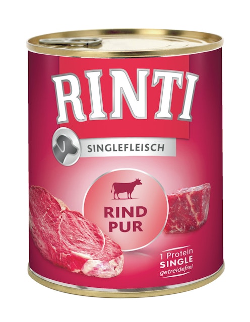 RINTI Singlefleisch 800g Dose HundenassfutterVorschaubild