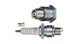 NGK Zündkerze BR6HS, Schlüsselweite 20, 8, Zündkerze Gruppe B, 14 mm Gewinde