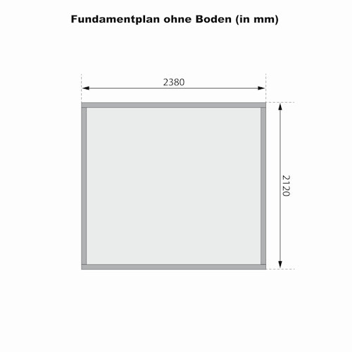 Karibu Saunahaus Fasssauna Quadro 1 Plus - 38 mm inkl. gratis Sauna-Zubehörset im Wert von 234,94 €