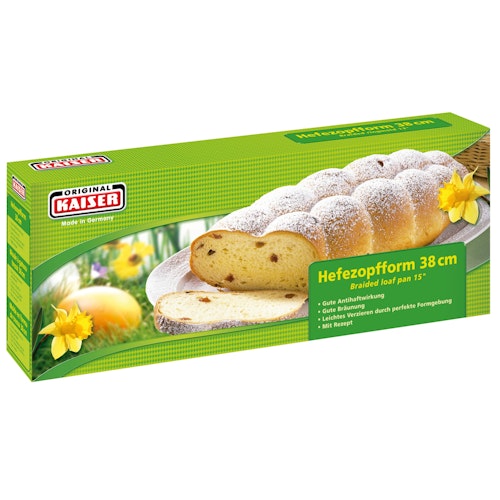 Kaiser Hefezopfform 38 cm