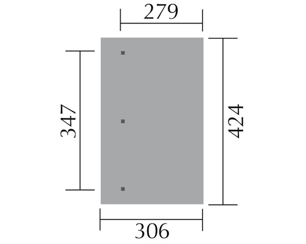 Weka Terrassenüberdachung 671