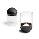Vorschaubild höfats GRAVITY CANDLE Windlicht schwarz