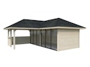Vorschaubild Palmako Pavillon Bianca 24,9 m² Set 222 Slide