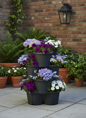 KHW Pflanzturm Demeter - vertikales Pflanzsystem