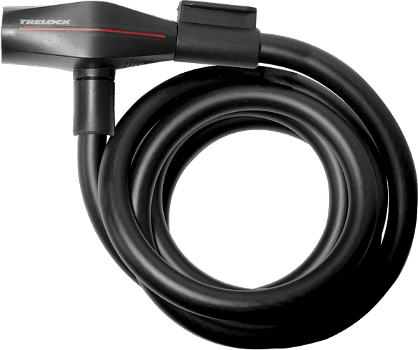 Trelock Spiralkabelschloss SK 415 schwarz