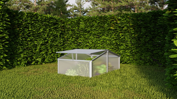 Vitavia Frühbeet Gaia XS inkl. 2 Dachfenstern