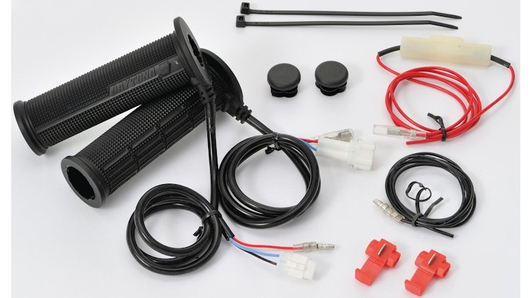 Daytona Heizgriffe für 22mm Lenker Heizleistung vierstufig einstellbar