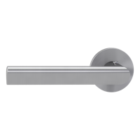 Griffwerk VAYA 137 TRI fast2fix Fast2Fix Rosetten rund smart2lock L Edelstahl matt