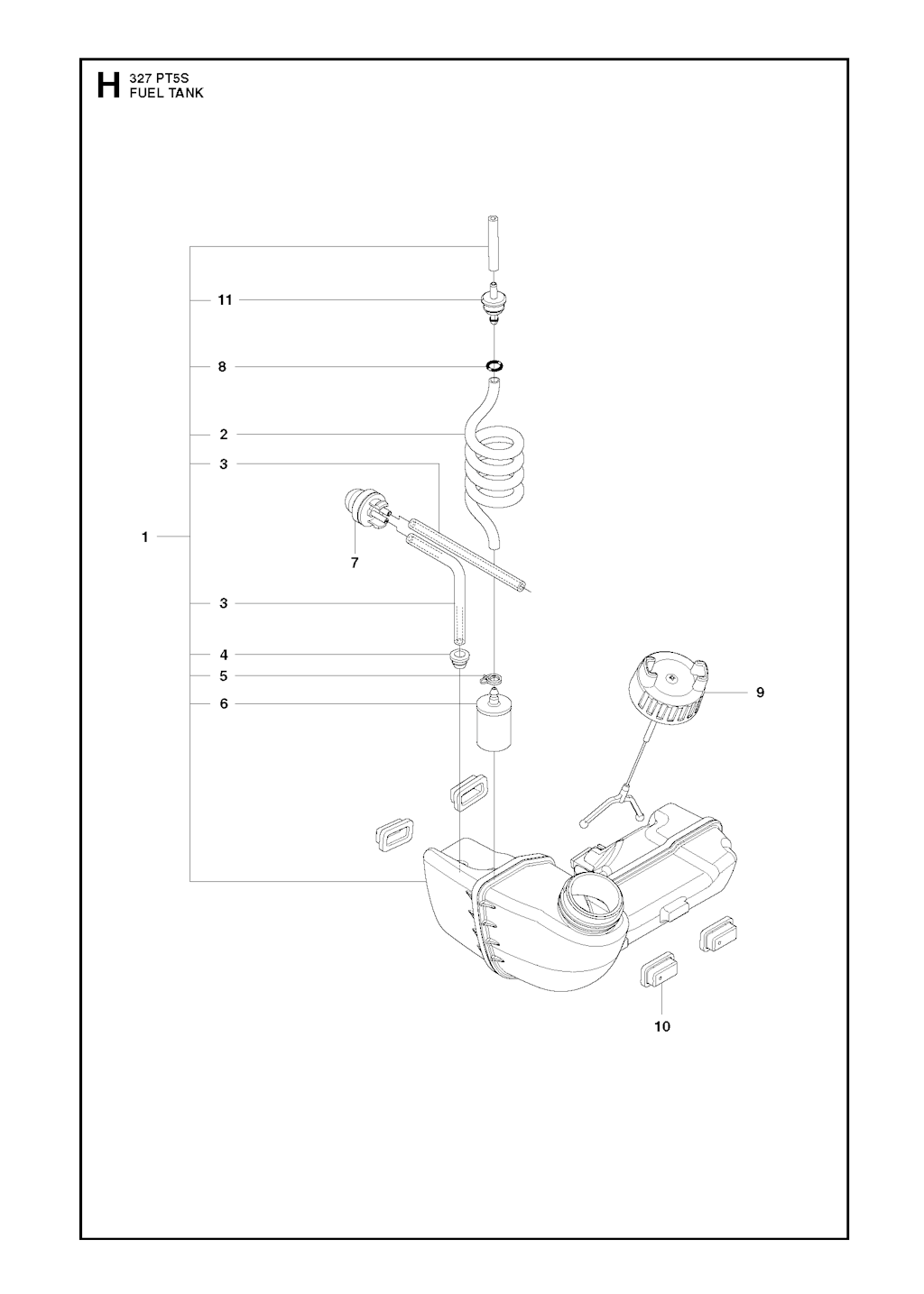 Explosionszeichnung Ersatzteile