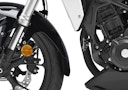 Vorschaubild BODYSTYLE Kotflügelverlängerung vorne ABS Kunststoff schwarz-matt für HONDA CB125R, CB300R