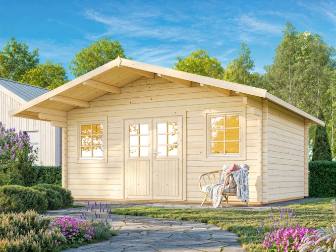 Palmako Gartenhaus Helena 18,6 m² - 70 mm