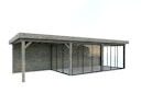 Vorschaubild Palmako Carport/Pavillon Connect Lenna 24,9 m² Set 418 Slide