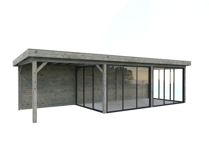Palmako Carport/Pavillon Connect Lenna 24,9 m² Set 418 Slide